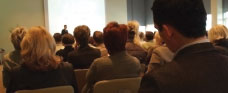 Image of audience watching a presentation